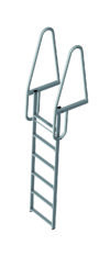 Norsap aluminum landing stage ladder with 6 steps