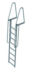 Norsap aluminum landing stage ladder with 8 steps